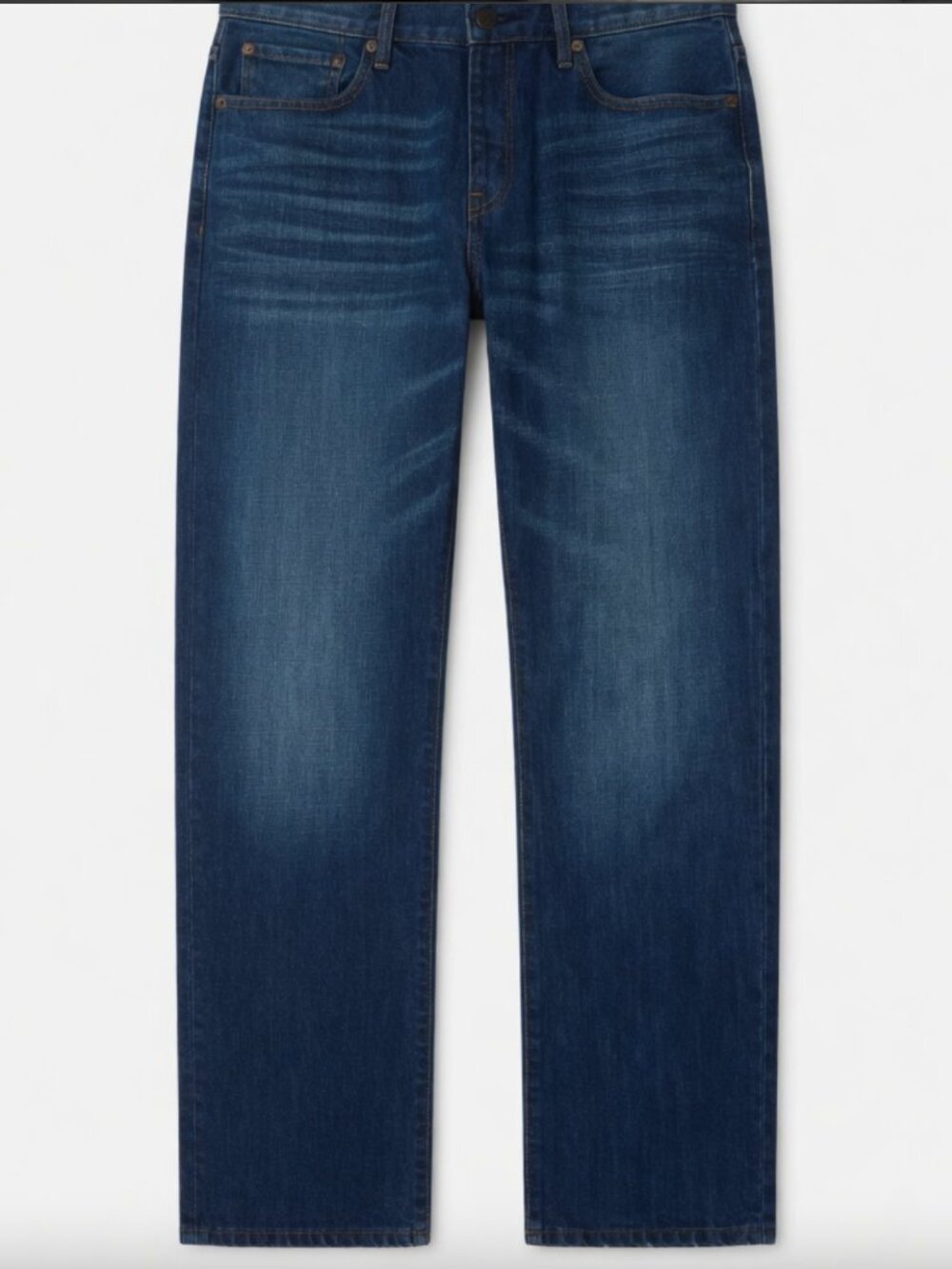 Gap Men's Premium Straight Blue Denim Jeans - Size 31/30
